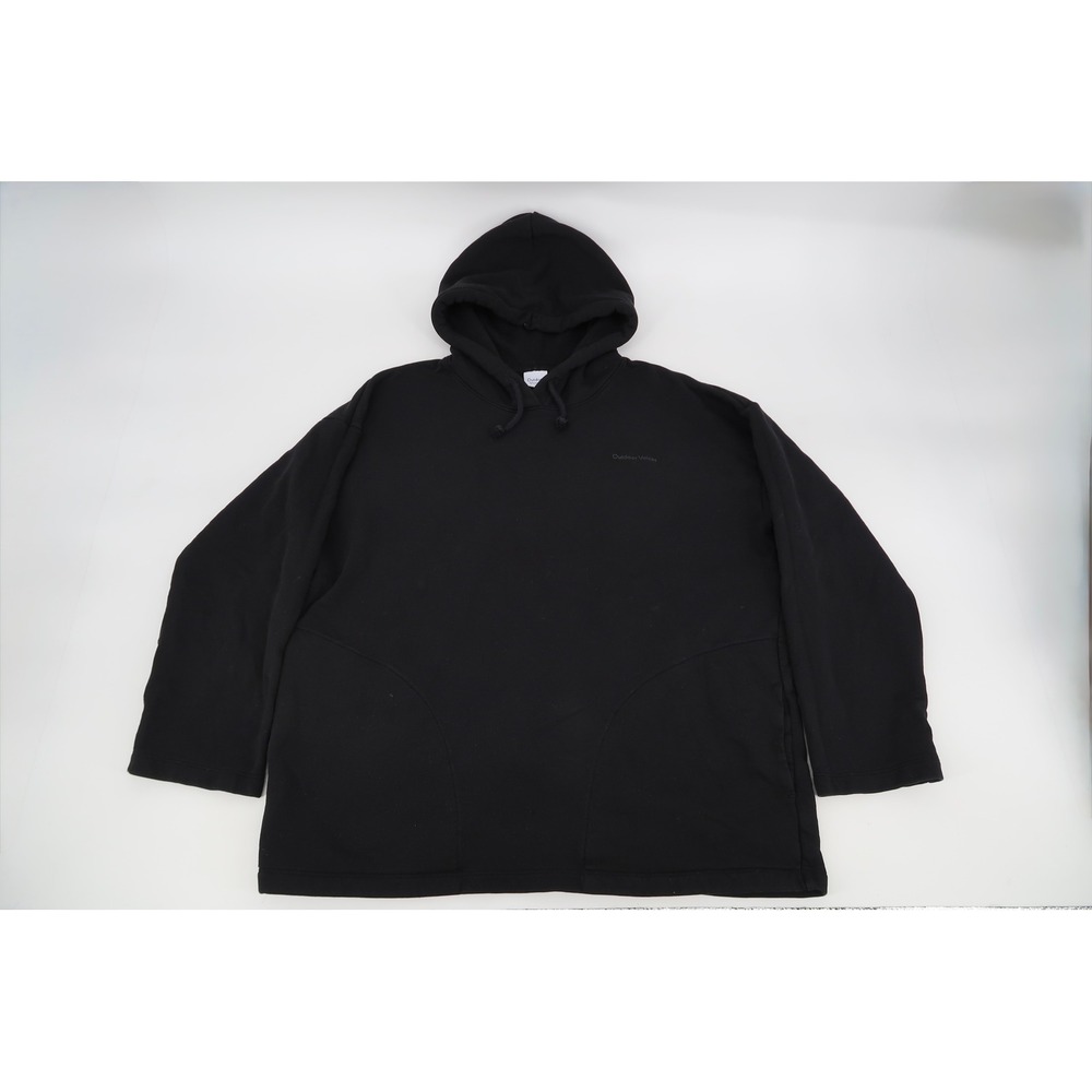 Outdoor Voices Oversized Terry Hoodie Mens Medium Black Pullover Relaxed Fit